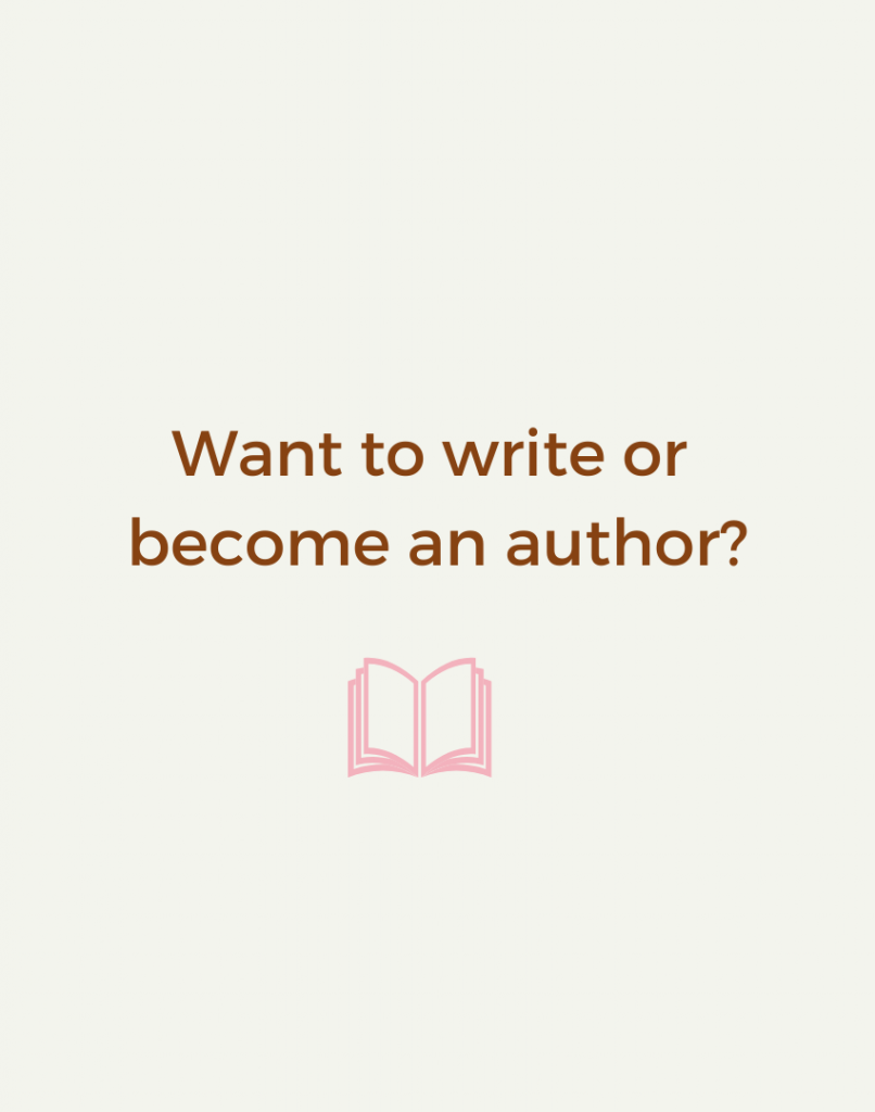 Want to write or become an author?