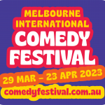 Melbourne International Comedy Festival Logo 2023