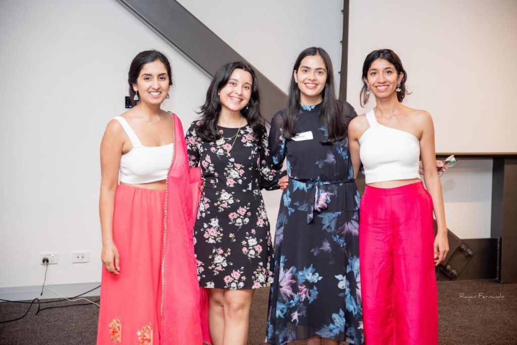 ASAC Members Daizy Maan, Maneet Hora, Sehar Gupta, Priyanka Kaur